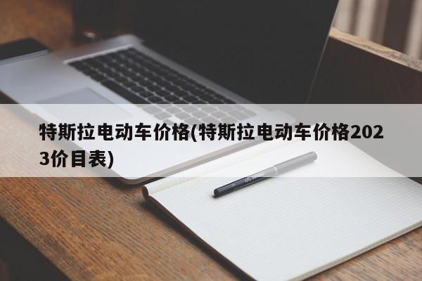 特斯拉电动车价格(特斯拉电动车价格2023价目表)